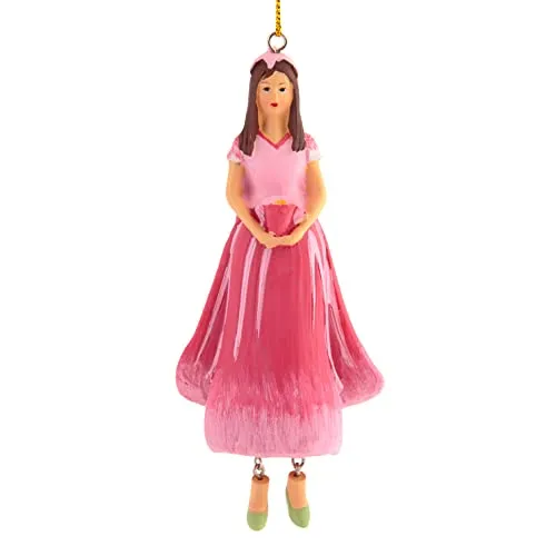 Blumenmädchen Figur Fingerhut Frühlingsdeko zum Aufhängen Landhausstil Deko Figuren für Wohnzimmer Blumenampel Deko Sommer Rosemarie Schulz Heidelberg