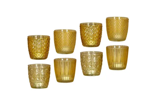 Kerzenständer Gelb von Levandeo