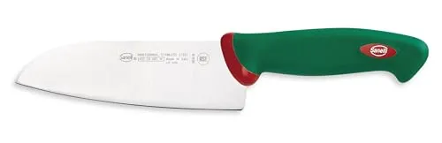 Sanelli Santoku Messer 16 CM Linie Premana - Hochwertiges Santoku-Messer für präzises Schneiden, ideal für die Küche. Perfekte Balance und ergonomischer Griff für müheloses Arbeiten.