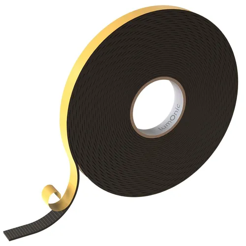 10m EPDM Dichtband 15mm x 2mm Selbstklebend Fenster Türen Dichtungsband Fassade