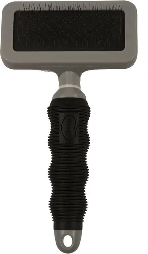 Duvo+ Zupfbürste flexibel schwarz/grau, Größe: M
