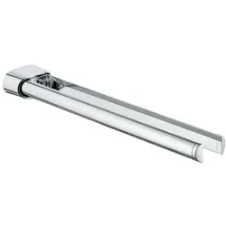 Keuco Elegance Handtuchhalter 11620010000 - Handtuchhalter, 2-teilig und schwenkbar, mit 340 mm Ausladung für platzsparende Nutzung und elegantes Design, inklusive korrosionsfreiem Befestigungsmaterial.