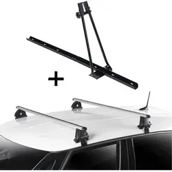 Fahrradträger ORION + Dachträger VDP EVO ALU kompatibel mit für Peugeot 108 5 Türer ab 2014