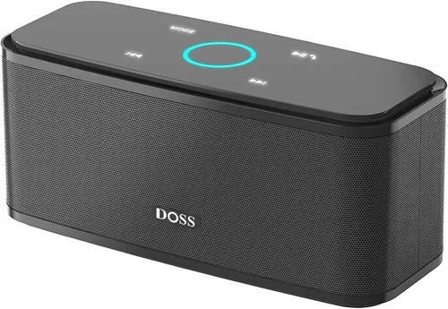 Produktbild Doss SoundBox Touch – Tragbarer Bluetooth-Lautsprecher in Schwarz