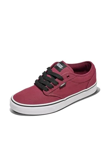 Vans Herren Atwood Sneaker, Canvas Oxblood White, 47 EU von Vans