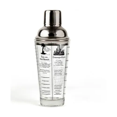 Mix Master Cocktail Shaker - Perfekter Cocktail-Mix - Sonstige Küchenhelfer, ideal für Hobby- und Profibartender mit dichte Versiegelung für müheloses Shaken und einzigartige Getränkekreationen.