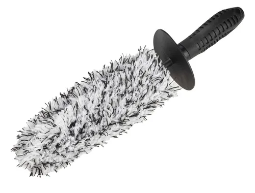 Walser Premium Mikrofaser Felgenbürste 37 cm - Effektive Reinigung für Alufelgen: Die Walser Mikrofaser Felgenbürste mit ergonomischem Griff bietet mühelosen Zugang zu schwer erreichbaren Stellen und sorgt für streifenfreie Ergebnisse.