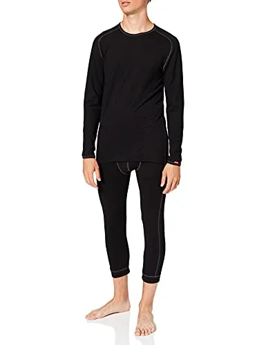 Löffler Men SET 3/4 Pants Transtex Warm schwarz 52 - Skiunterwäsche für Herren: Knielange, wärmeisolierende Hose mit optimalem Schweißtransport und Slim Fit für maximale Bewegungsfreiheit bei Outdoor-Aktivitäten.