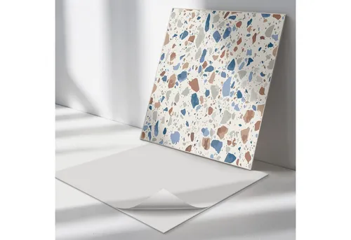 Tulup Wandtattoo Fliesen Folie Natursteinmuster Kachel Aufkleber (9 St)