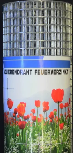 Volierendraht feuer verzinkt Maschenweite 6,4 mm - Höhe 500 mm - Länge 5 m - Preis pro Meter  3,39
