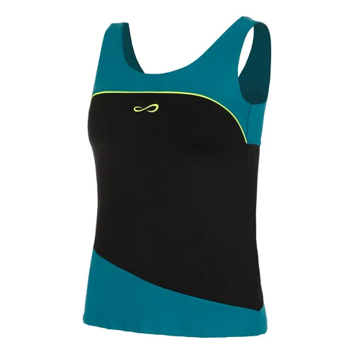 Endless Curve Tank-Top Damen petrol