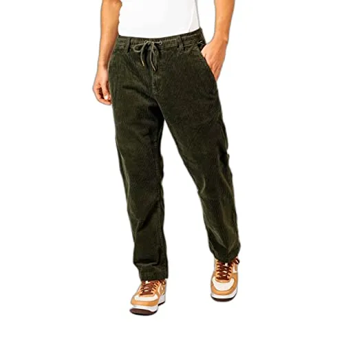 Reell Reflex Loose Chino Dunkelgrün Cord S von Reell