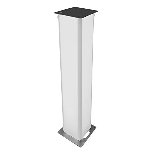 LightmaXX On-Stage Tower 1.5m - Aluminium-Stativ für Moving Heads - Hochwertiges Aluminium-Stativ, 1,5m hoch und 25kg belastbar. Ideal für DJs und Bands. Mit 4 Rohren und schwer entflammbarer Husse (B1) für sicheres Bühnendesign. Kompakt und einfach zu montieren.