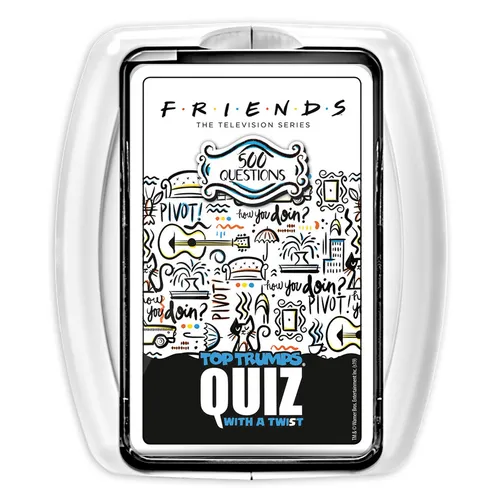 Top Trumps Quiz Freunde Edition | Spaß Familien Trivia Spiel | Mit 500 Fragen