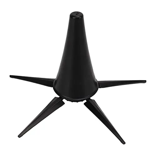 Klarinetten Stützhalter, leichtes ABS und Eisen, 5 beiniger, faltbarer Basisständer, tragbare Größe zur Befestigung von Blasinstrumenten