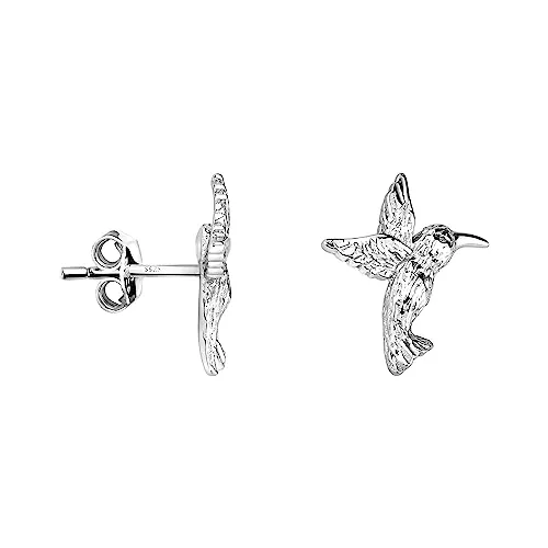 SOFIA MILANI - Damen Ohrringe 925 Silber - Gehämmerter Kolibri Ohrstecker - E2032