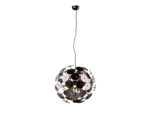 LED Pendelleuchte Kugel Chrom Ø 54cm – Modernes Design - Stilvolle Pendelleuchte für Wohn- und Schlafräume. Der 54cm große Kugelschirm mit Chrom-Optik sorgt für eine ansprechende Lichtstimmung. Inklusive dimmbarer E14 LED-Leuchtmittel für individuelle Beleuchtung.