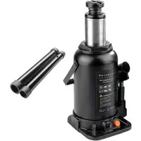 STAHLWERK Hydraulikheber 20 T - Stempelwagenheber für PKW - Hydraulischer Stempelwagenheber mit 20 Tonnen Tragkraft und 235-440 mm Hubbereich. Ideal für Reifenwechsel und Wartungsarbeiten. Kompakt und leicht für den mobilen Einsatz, perfekt für Werkstätten und Garagen.