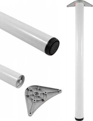 Höhenverstellbares Tischbein 710mm Ø60mm