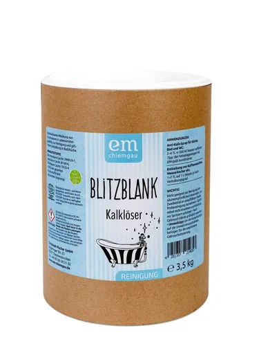 Fischer's EM-Chiemgau Blitzblank Kalköser Kalklöser (umweltfreundliche Kalkentfernung natürliches Granulat, pflanzliche Fruchtsäuren, kalklösend)