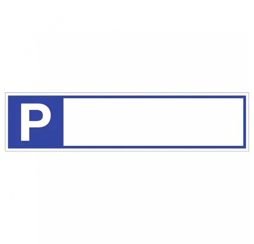 König Werbeanlagen Hinweisschild Parkplatzreservierer zur Selbstbeschriftung