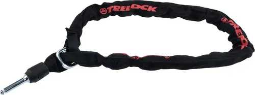 TRELOCK Einsteckkette ZR 355 - 100 cm, korrosionsgeschützt - Fahrradketten mit 6 mm starken Vierkantgliedern aus gehärtetem Stahl, ideal für sicheren Diebstahlschutz und kompatibel mit Trelock Rahmenschlössern.
