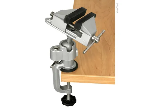 Pollin Electronic Tisch-Schraubstock 360° drehbar
