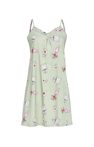Ringella Sleepshirt mit Spaghettiträgern Farbe Misty Jade, Größe 46