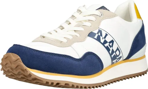 Napapijri Sneaker aus Kunstleder/Textil - Sportlicher Sneaker von Napapijri mit stylischen Overlays und Logo-Details. Die gepolsterte Schaftkante und das herausnehmbare Fußbett bieten hohen Tragekomfort. Ideal für Alltag und Freizeit.