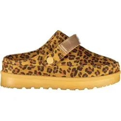 LAURA BIAGIOTTI Damen-Winter-Clogs in Braun, Größe 40 - Stylishe Pantoletten mit verstellbarer Schnürung, dekorativen Details und warmem Pelz für ultimativen Komfort in der kalten Jahreszeit.