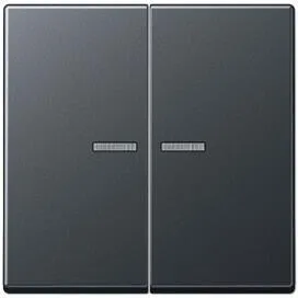 Jung A595BFKO5ANM Wippe für Serienschalter KO, Anthrazit Matt