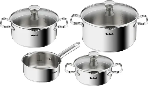 Tefal Duetto Edelstahl Kochtopfset 7-teilig von Tefal