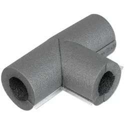 Iso-T-Stück selbstklebend für Rohre Ø 26 - 28 mm - Dämmschichtdicke 13 mm - 50% GEG