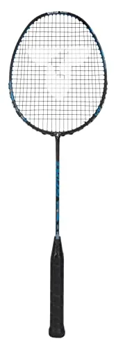 Talbot-Torro ISOFORCE 411 Badmintonschläger - Allround Badmintonschläger für Freizeitspieler mit leichter Graphit-Bauweise, isometrischer Kopfform und vibrationsreduzierender Griffkappe für maximalen Spielkomfort.