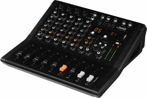 IMG STAGELINE MXR-60PRO, 6-Kanal Audio-Mischpult mit integriertem MP3-Player