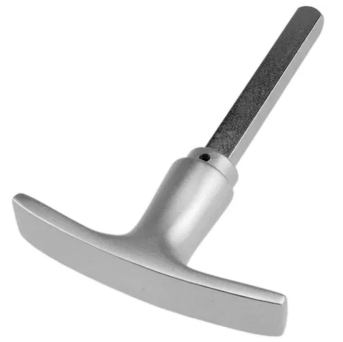 Garagentorgriff Leichtmetall F1 9x82 Griff Garagentor T-Griff