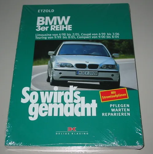 Reparaturanleitung BMW 3er Typ E 46 Limo Coupe Touring Compact Benzin Diesel NEU