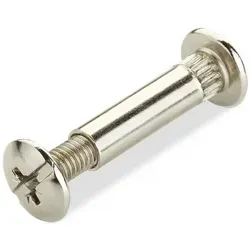 SO-TECH® Schraube 10er Set Möbel-Verbindungsschrauben CONNECT Ø 5 oder 8 mm, (20 St), Ø 8 mm mit M6 Gewinde Ø 8 mm mit M6 Gewinde, Gesamtlänge 31-40 mm