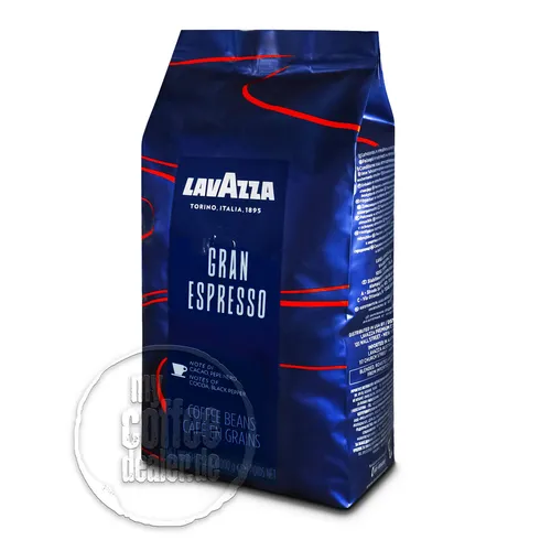 LAVAZZA Gran Espresso Bohne 1000g - Kaffee: Aromatische Kaffeebohnen aus Italien, ideal für einen vollmundigen Espresso und perfekt für Kaffeeliebhaber.