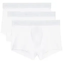Marc O'Polo Men's Essentials 3-Pack Trunks, White, Extra Large - Retroshorts für Herren, klassischer Look und angenehmer Tragekomfort für den ganzen Tag.