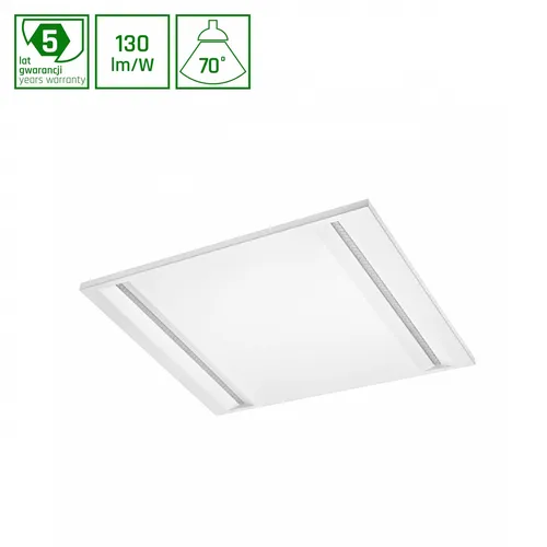 LED Panel Algine 44W 60x60cm - Energiesparende Deckenleuchte - Moderner 44W LED Panel mit 5700lm, ideal für Innenräume. Einfache Montage und energiesparend, perfekt für Arbeitszimmer und Lounges.