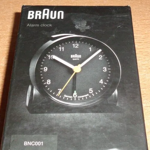 Braun Wecker Schwarz von Braun