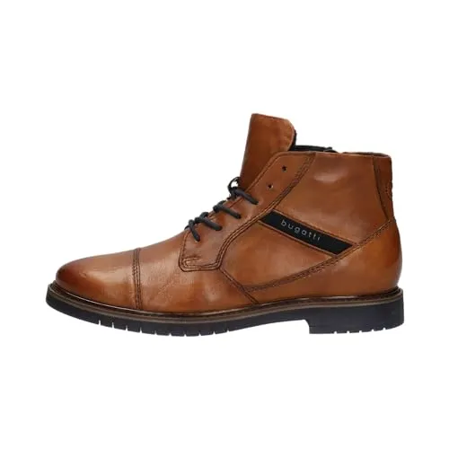 bugatti Herren Schnürstiefel Cognac 6300 von Bugatti