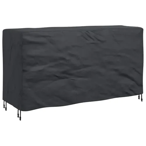 vidaXL Gartenmöbelabdeckung Schwarz 180 x 70 x 90 cm von vidaXL