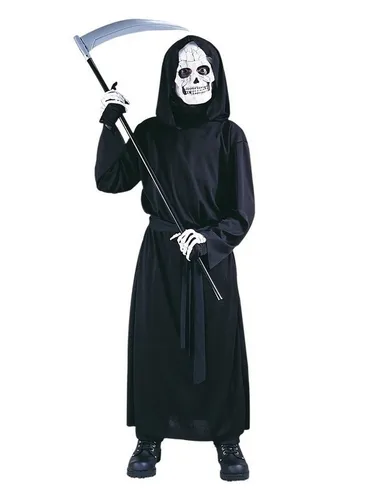 Fun World Kostüm Gevatter Tod in schwarz von Fun World