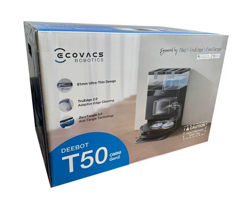 ECOVACS DEEBOT T50 MAX PRO Saugroboter in weiß von ECOVACS