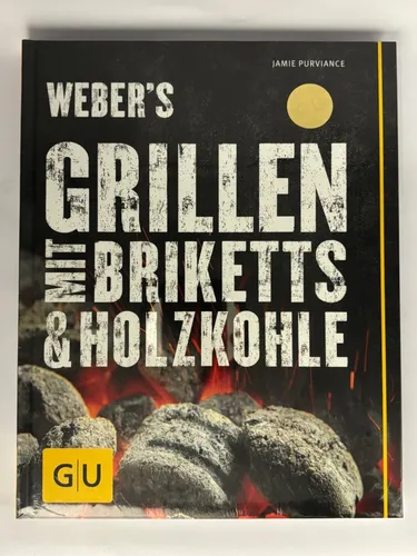 Weber’s Grillen mit Briketts & Holzkohle ★ NEU & OVP in schwarz von Weber