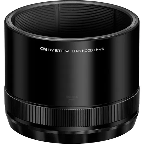OM System LH-76 Sonnenblende EZ-M4015 PRO - Optimale Kontraste ohne Schleierbildung, für ED 40-150mm-Objektiv geeignet