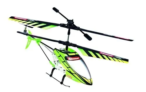 Carrera RC Ferngesteuerter Helikopter Green Chopper 2.0 - 2,4 GHz, professionelles Flugerlebnis für Kinder und Erwachsene, ideal für Anfänger und Profis