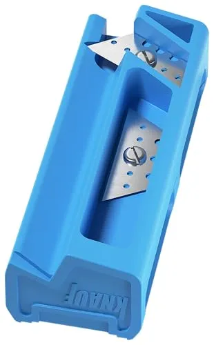 Knauf Kantenhobel 2 in 1 für Gipsplatten - Handhobel für präzises Kantenbearbeiten, ideal für professionelle Gipsplattenverarbeitung und einfache Handhabung.